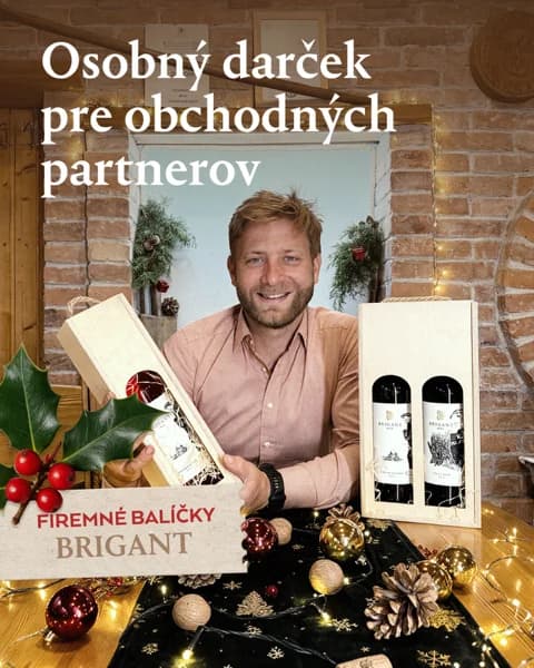 Firemné balíčky BRIGANT: osobný darček pre obchodných partnerov